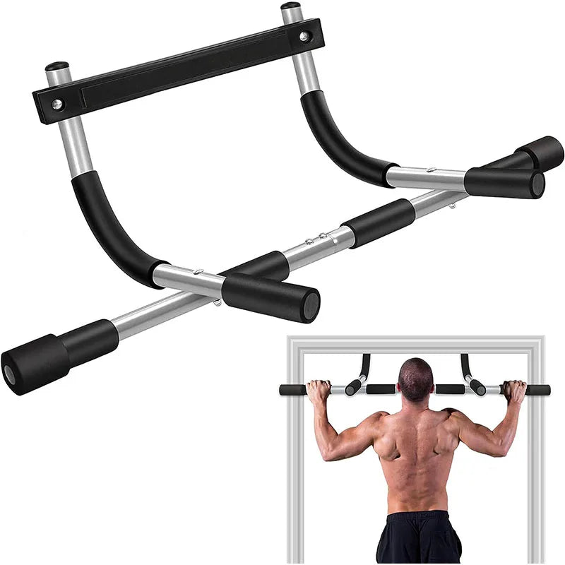 Adjustable Chin-Up Bar for Home Workout and Gym Training - Door Frame Horizontal Pull-Up Bar Fitness Equipment