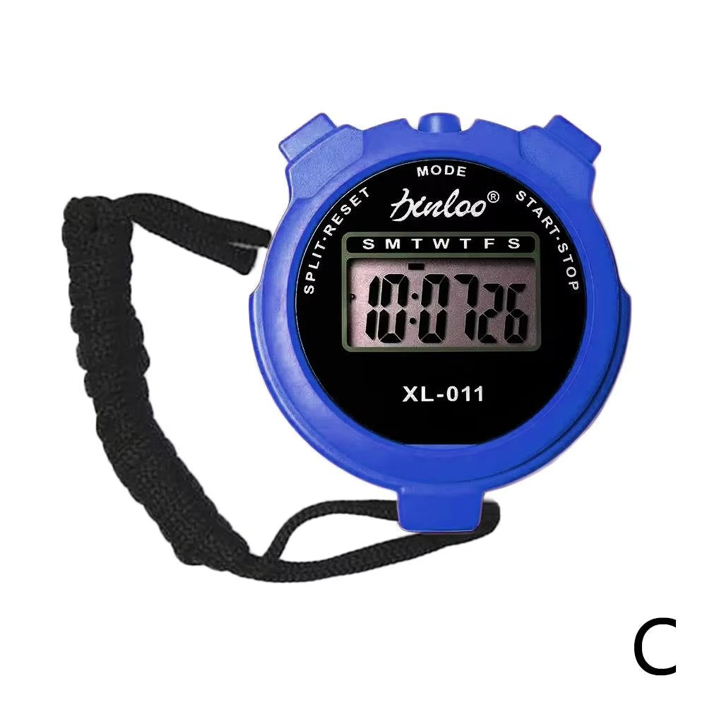 Multifunctional Stopwatch Counter Handheld Sport Stopwatch Digitale Display Fitness Timer Teller Draagbare