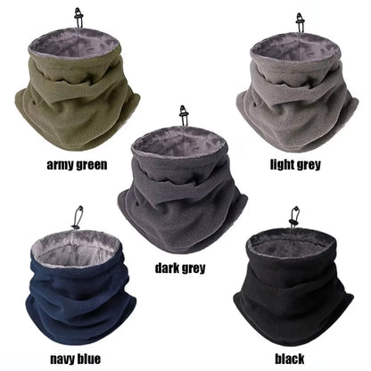 Winter Motorcyclewarm Mask Men Women Fleece Neck Outdoor Warmer Windproof Scarf Camping Hiking Balaclava Cycling Face Mask