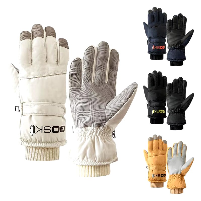 Unisex Ski Gloves -30 Degree Snowboard Mittens Touchscreen Gloves Winter Snowmobile Motorcycle Waterproof Thermal Snow Gloves