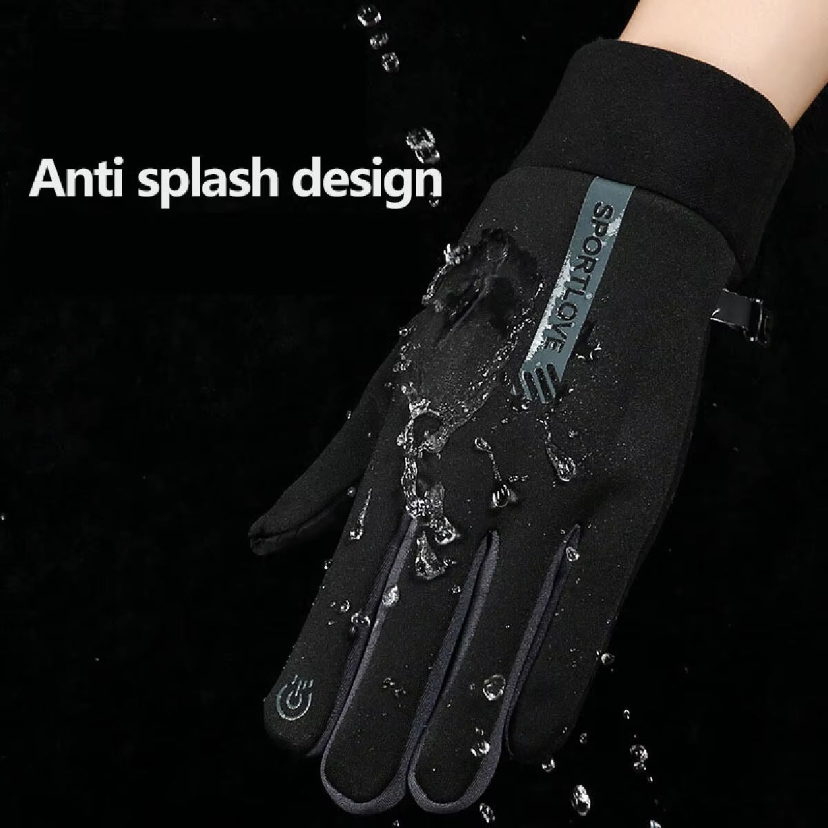 Winter Gloves Women Cycling Bike Thermal Fleece Cold Resistance Wind Waterproof Bicycle Warm Outdoor Running Skiing Mittens